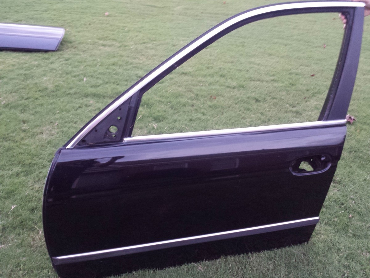 BMW E39 525 528 530 540 M5 LEFT FRONT DOOR SHELL METALLIC BLACK | eBay