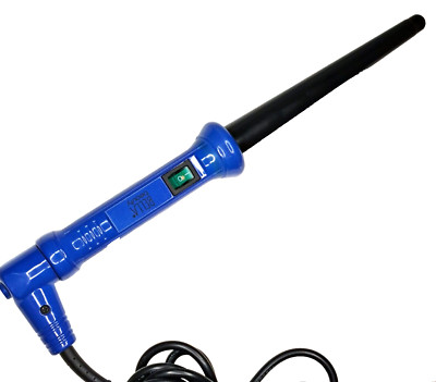 Bella Beauty Heat Style Ceramic Professional 1'' Black Curling Iron Waves
