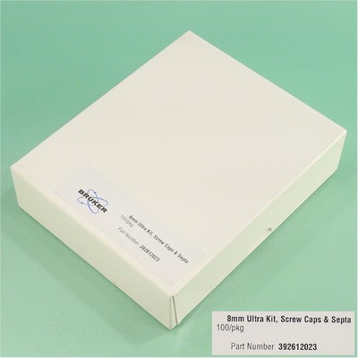 NEW Bruker/Agilent 392612023/8010-0061/5183-4442 Screw Cap PTFE/white silicone