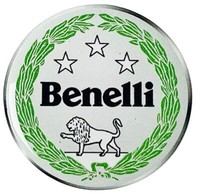 Runder Harzaufkleber Benelli TRK 502 X 702 Leoncino Pepe Velvet