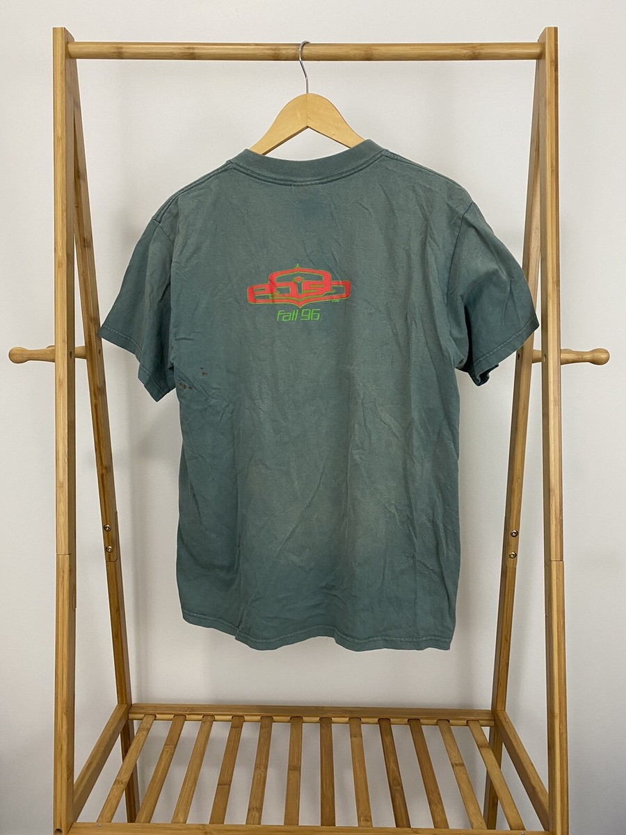 VTG Phish Aqua Man 1996 Tour Sun Faded Green Tultex Phish Head T