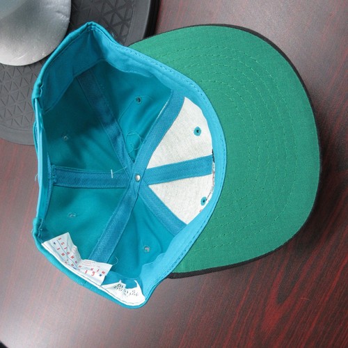 Florida Marlins Vintage MLB Hat Snapback Teal Blue Youth Boys 5-10 Baseball # - Picture 4 of 11