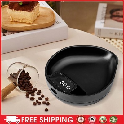Coffee Bean Electronic Measuring Scale Mini Coffee Scale Espresso Scale(Black) N