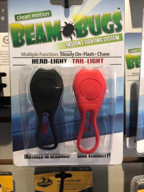 Clean Motion Lbbt2 Beam Bugs Wrap-Around Led Taillight Red