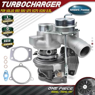 Turbo Turbocharger for Volvo S60 03-09 V70 XC90 04-07 S80 XC70 L5