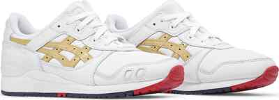 ✔️KITH x ASICS Gel-Lyte III Tokyo Trio Gold 10 1203A044-100