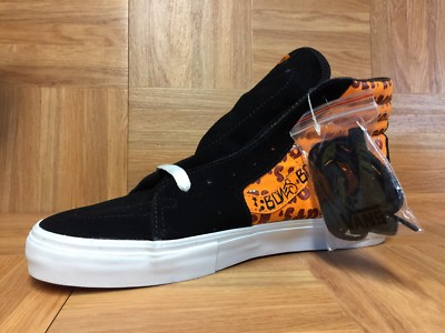 RARE🔥 VANS WTAPS Sk8-Hi S Syndicate No Guts No Glory Sz 10 Black 