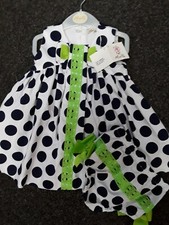 SALE NEW ABELLA GIRLS DRESS  AND PANTS STYLE ABS8039 SIZE 12-18 MONTHS