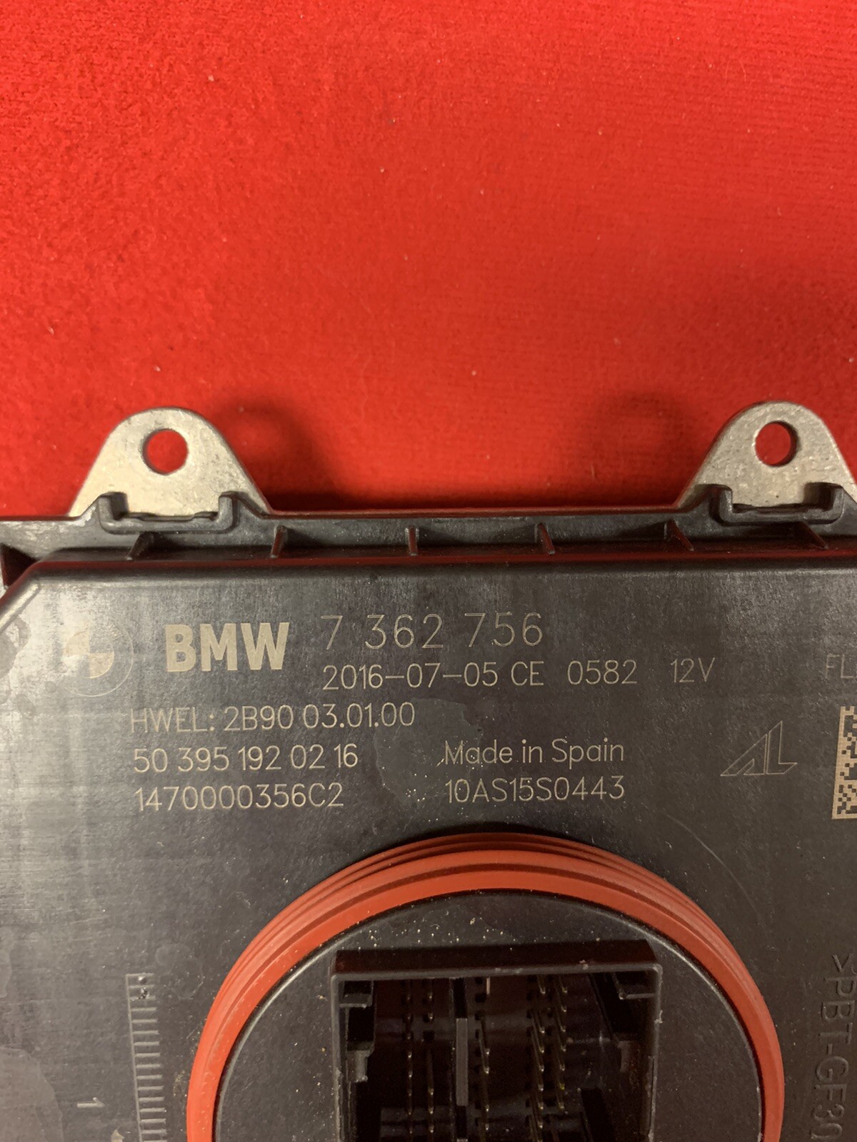 2017 BMW F12 640 650 M6 Xenon Headlight Control Module Ballast  