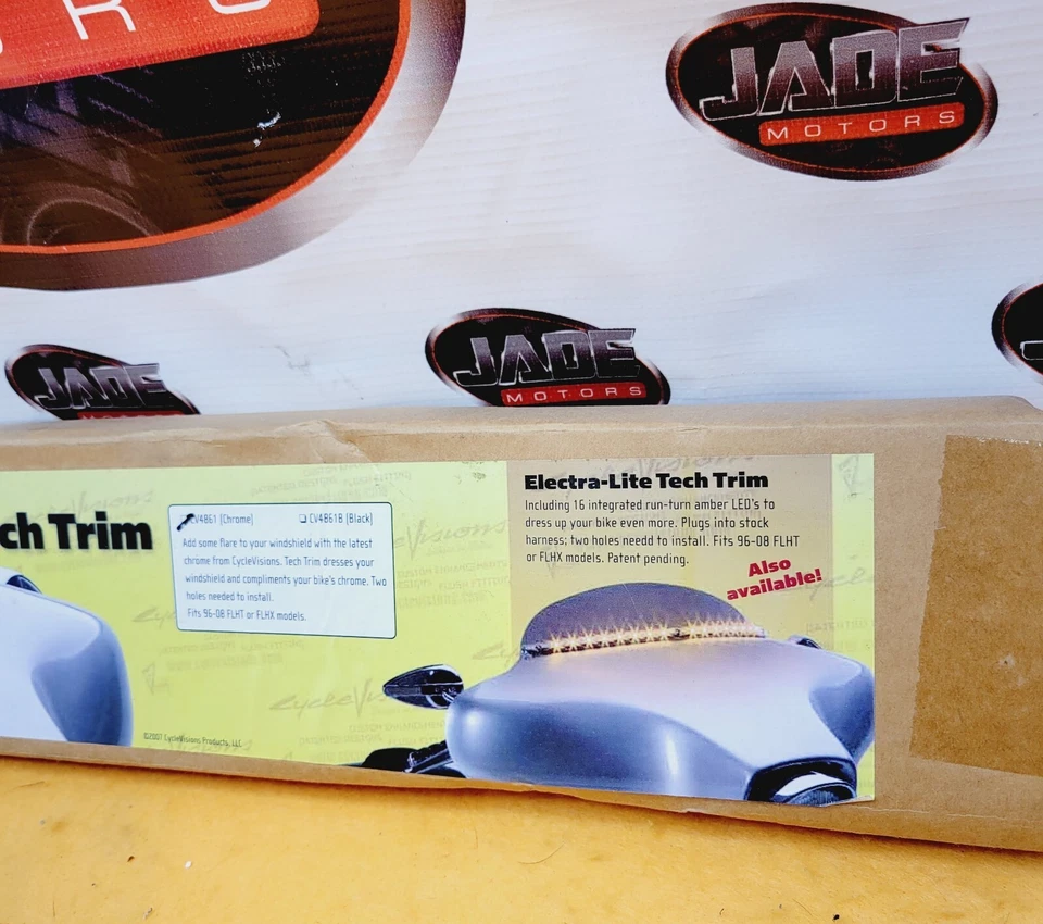 CARENADO PARABRISAS HARLEY DAVIDSON CYCLE VISIONS TOURING MOLDURA ELECTRA Foto 3 de 4