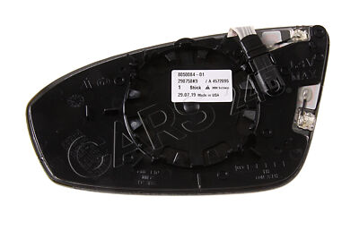 BMW M5 Series F10 Mirror Glass Set Right Side Heated Auto Dim OEM 