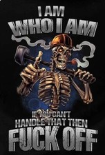 2-pack Rat Rod Hot Rod Rat Fink Biker Motorcycles Tools Guns Stickers
