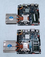 2XIntel DH61AG Thin Mini ITX Motherboard & intel G36423-001 &Intel Core i5-2400S