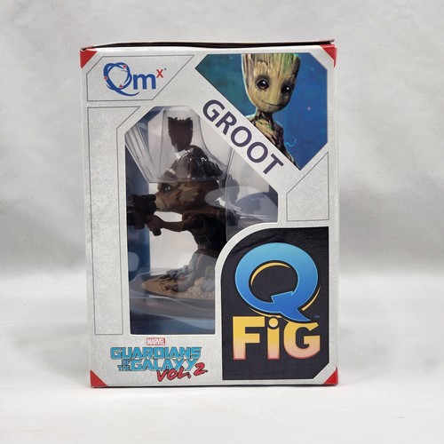 Q Fig Rocket Racoon and Groot Marvel Guardians of The Galaxy Vol. 2. 2016 Marvel - Picture 2 of 6