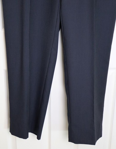 NWT Calvin Klein Suit Separates Black 100% Wool Striped Dress Pants 38 x 32 - Picture 13 of 20