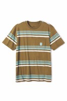 Brixton Hilt Beta Pocket T-SHIRT Neu Military Olive Teal Gr: M Brixton