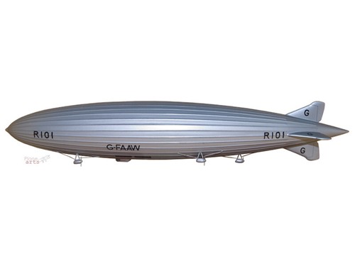 R-101 R101 dirigible horno sólido caoba seca hecha a mano madera modelo de escritorio - Imagen 2 de 11