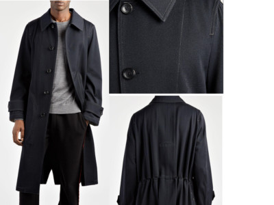JOSEPH Men's Iconic Wool Cotton Twill East Coat Mantel Jacke Jacket Parka New XL
