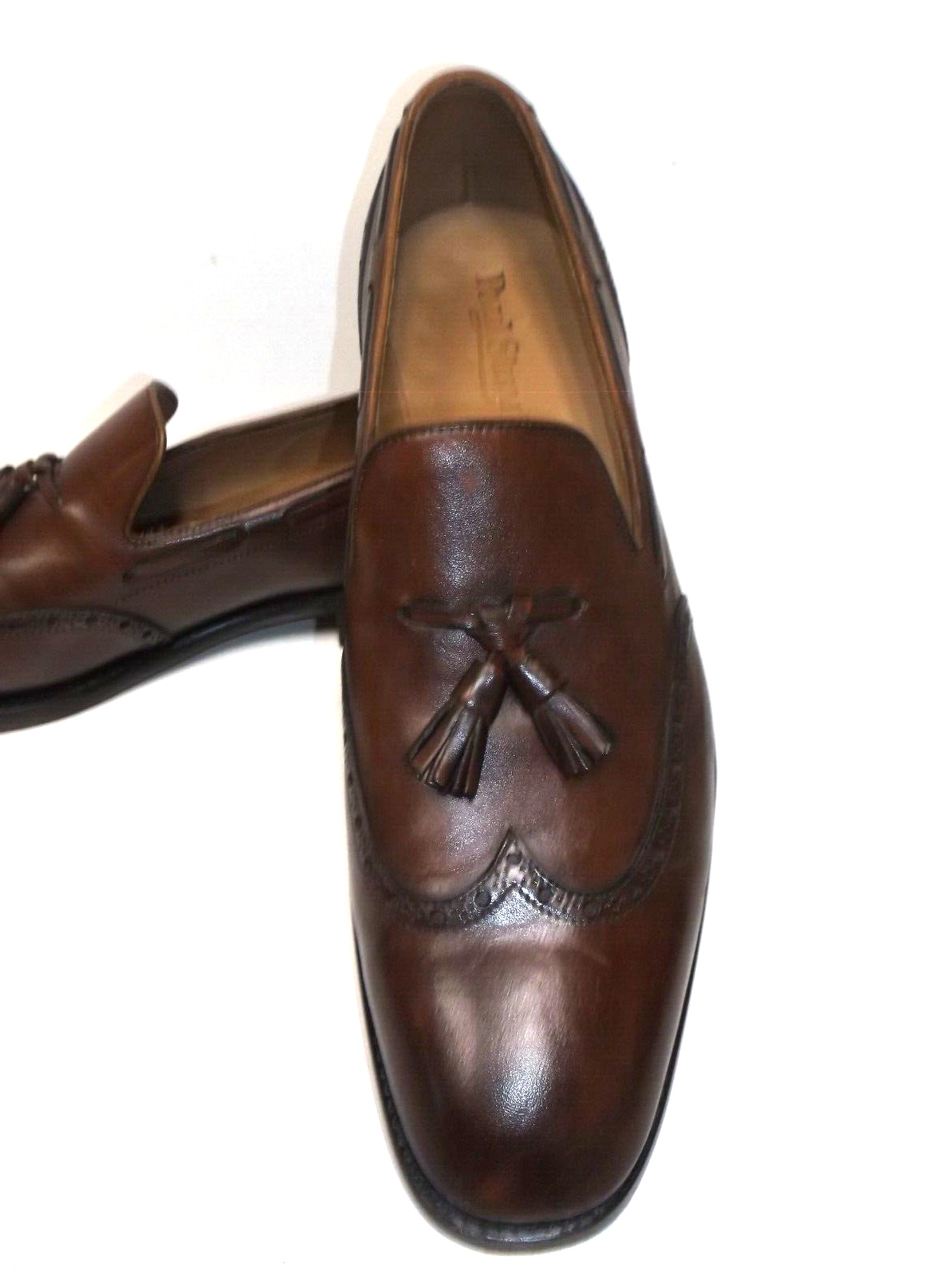 Paul Stuart Mens Shoes Size 9.5 Wingtip Tassels B… - image 3