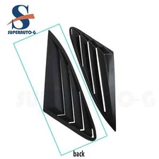 Window Blinds Quarter Louver Cover Trim Rear Side for Kia K5 2021-2023