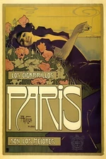 Fashion Lady Cigarette Paris France Travel Tourism Vintage Poster Repro FREE S/H