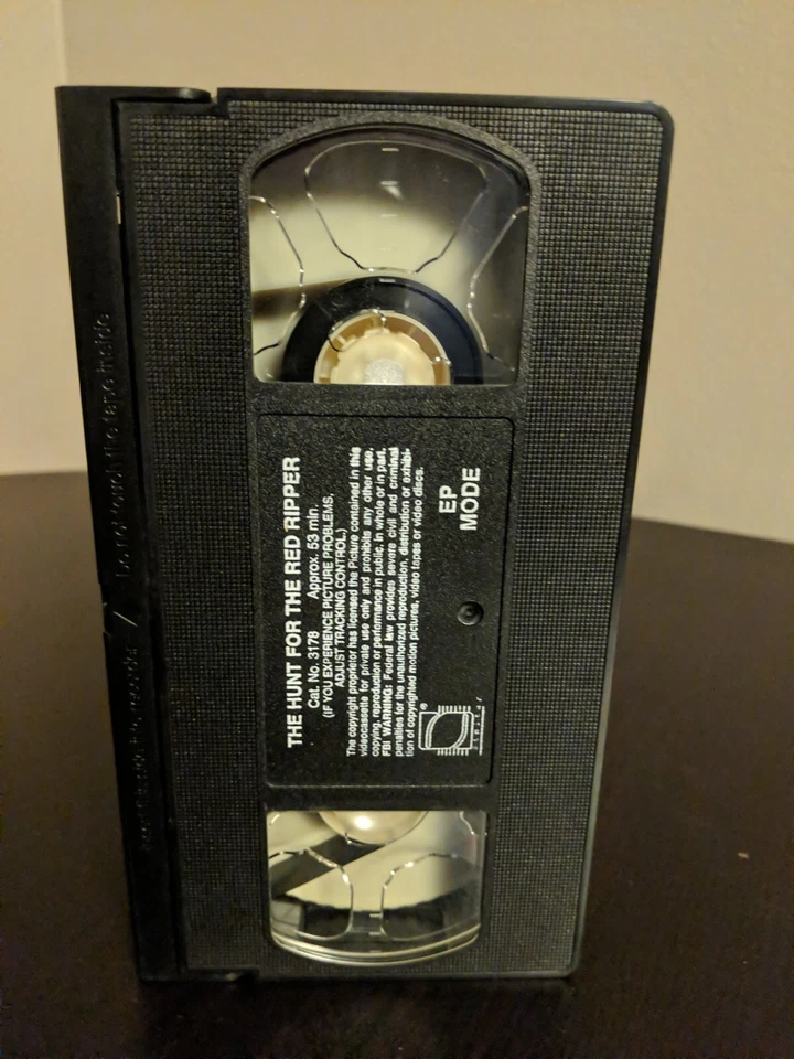The Hunt for Red Ripper VHS 1993 - True Crime Andrei Chikatilo Documentary - Image 3 of 3