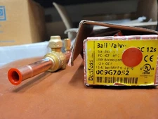 Refrigeration Ball Valve with Access Port – 1/2” ODF