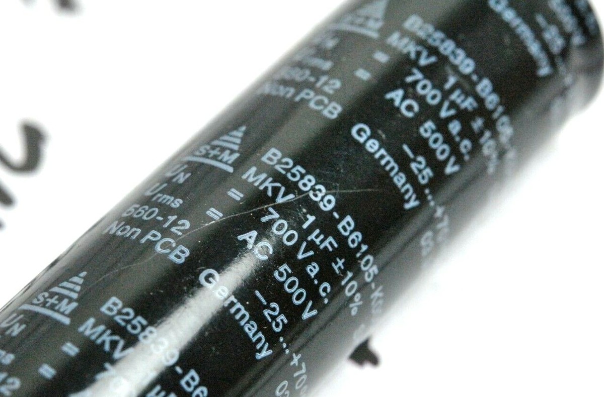 焼酎 T.K557 1pcs - SIEMENS MKV 1uF (1µF) 700V 10% Axial Oil Capacitor
