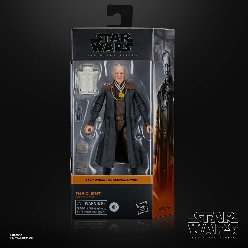 Action Figure Star Wars The Mandalorian Black Series il Cliente