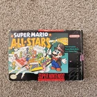 Super Mario All-Stars (Super Nintendo, 1993) SNES COMPLETE CIB TESTED