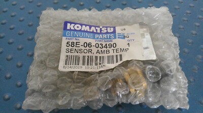 New OEM Komatsu 58E-06-03490 Sensor, Amb Temp