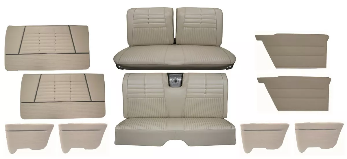 1964 Impala Coupe Interior Set Upholstery Panels Arm Rests