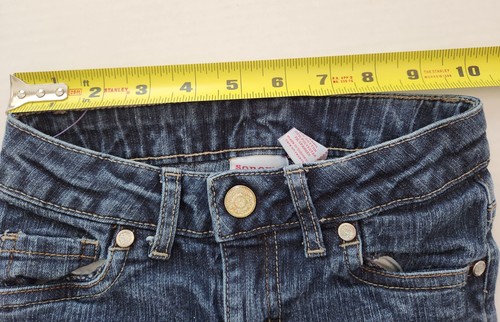 SONOMA Girls Skinny Jeans Kids Size 5, Distressed on Front, Design Back Pockets - Picture 5 of 9