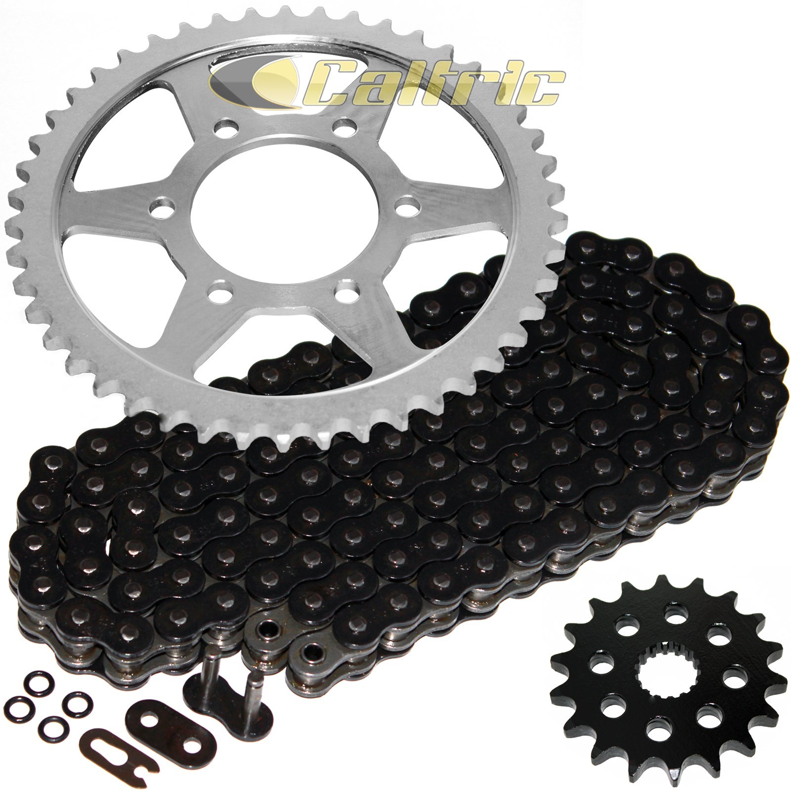 Caltric Drive Chain & Sprocket Kit – For Yamaha FZ1 FZS1000 2001-2005, 530 Pitch, 116 Links