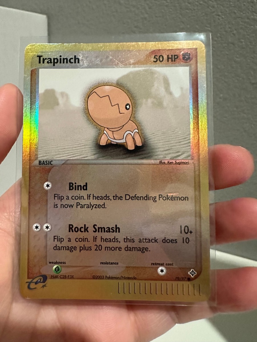 ポケカ Trapinch 79/97 Reverse Holo 2003 Pokémon EX Dragon Common Near