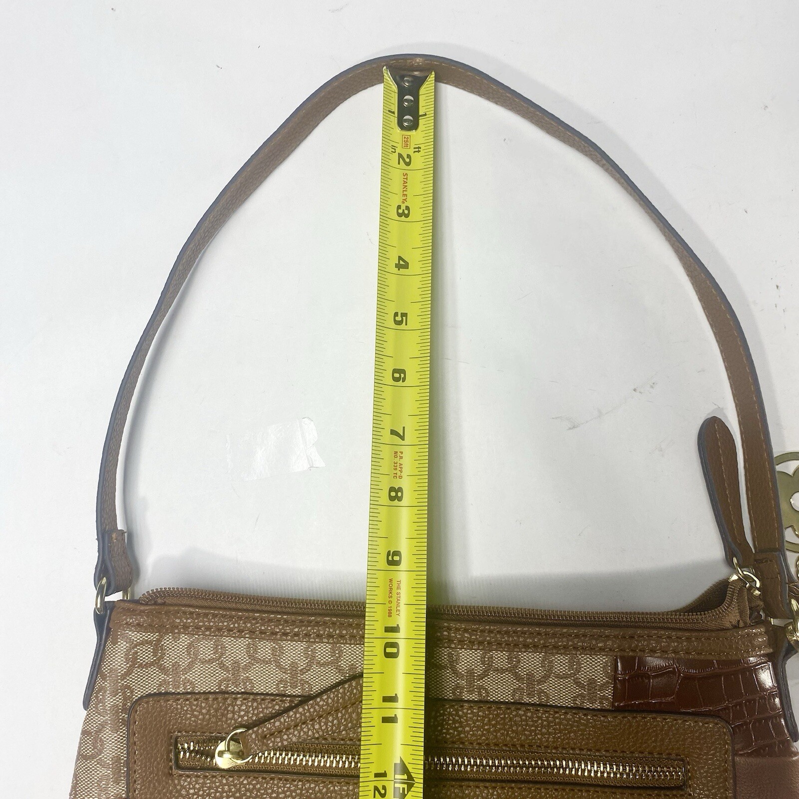 Bueno Signature Patchwork Pattern Shoulder Purse … - image 12