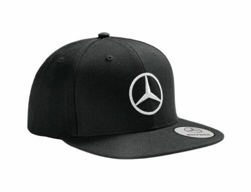 Mercedes Benz Flat Brim Cap Black 80 