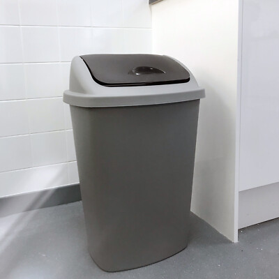 25L/50L - Kunststoff TopLid Schwingeimer, Wäsche Recycling Müll Allgemein Abfall Mülleimer
