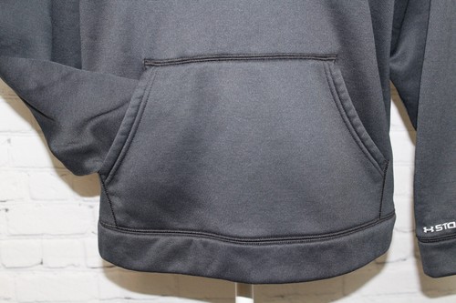 Under Armour STORM LOOSE jacket YXL black/ Panther Blue emblem & inside hoodie - Picture 4 of 7