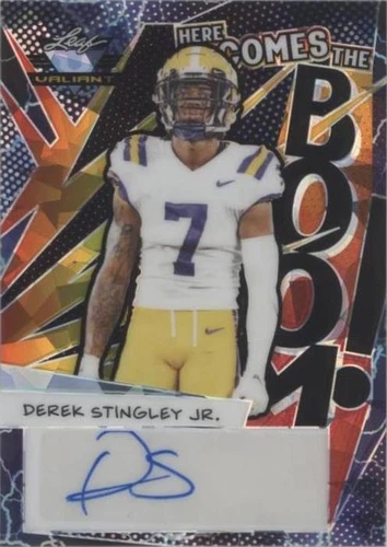 2022 Leaf Valiant Derek Stingley Jr. #HB-DS1