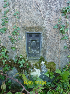 Foto 6x4 OS Unterputzhalterung - Burthallan Trig Point St Ives Unterputzhalterung c2015