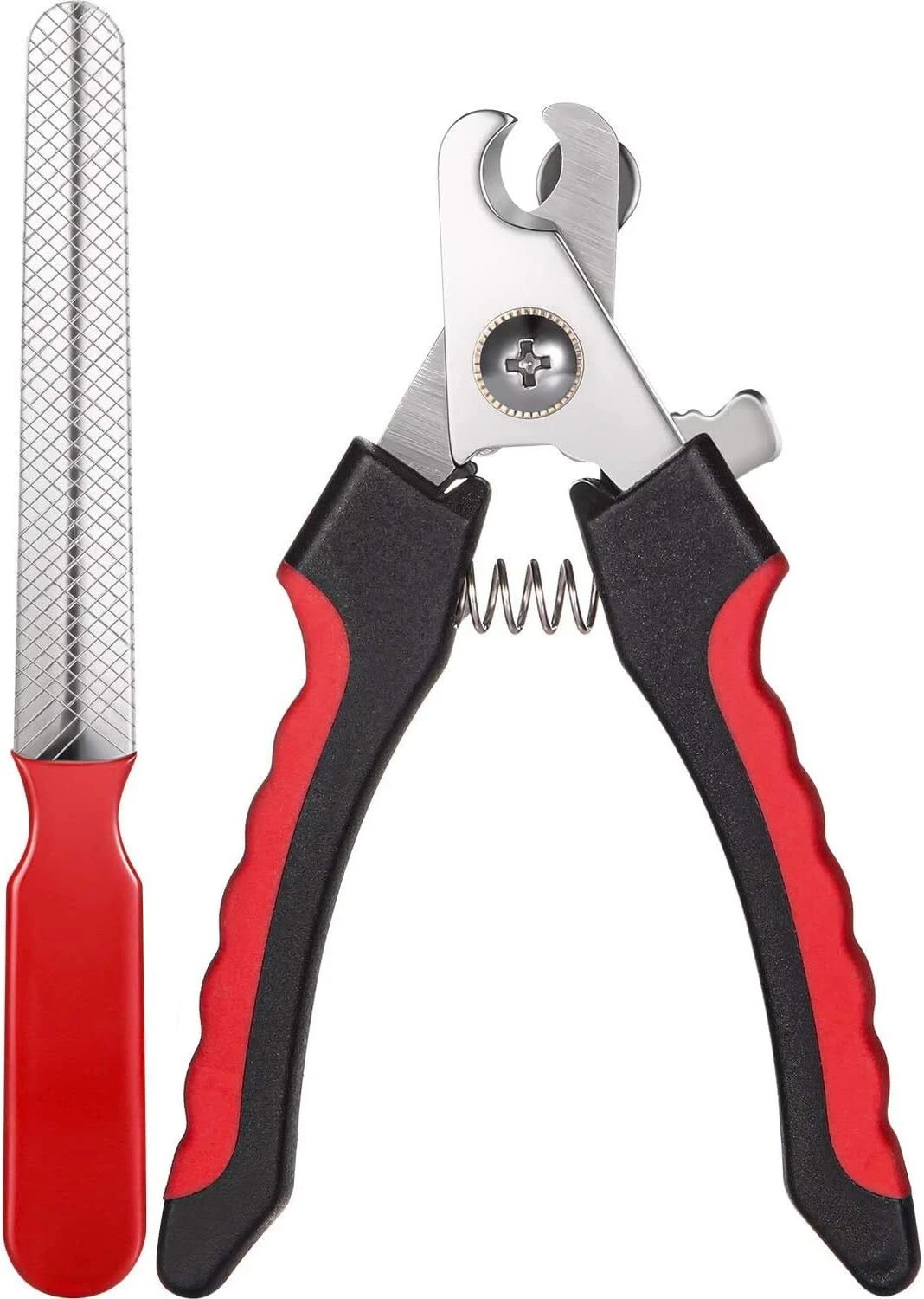 Dawwoti Pet Nail Clippers Stainless Steel, Red ‎PT201540001