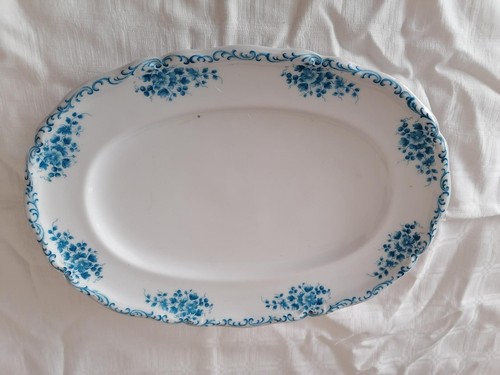 Antik Hutschenreuther Essservice, Anrichteplatten, Sauciere, Teller, 1930er - Bild 6 von 12