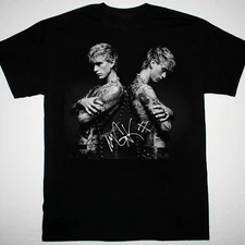 Machine Gun Kelly poster Signed T-shirt Black Short Sleeve All Sizes 56