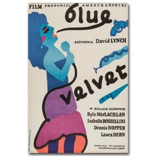 75513 BLUE VELVET 1986 David Lynch Dennis Hopper Wall Print Poster US