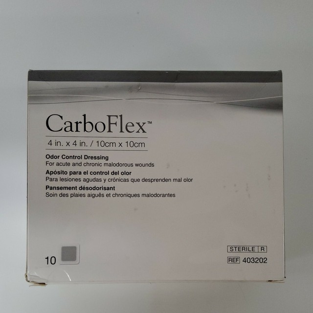 CarboFlex Odor Control Dressing 403202 MEDICAL 4 x CLINIC BURN WOUND