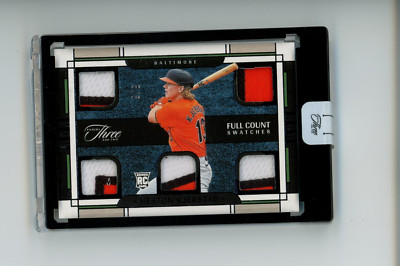 2024 Panini Three and Two Heston Kjerstad #FCS-HK Rookie Full Count Swatches 5/8