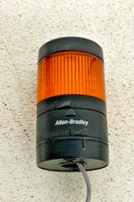 Allen-Bradley 856T-BT5 B24C BMASN Amber Stack Light Series A 24VAC/DC B9B