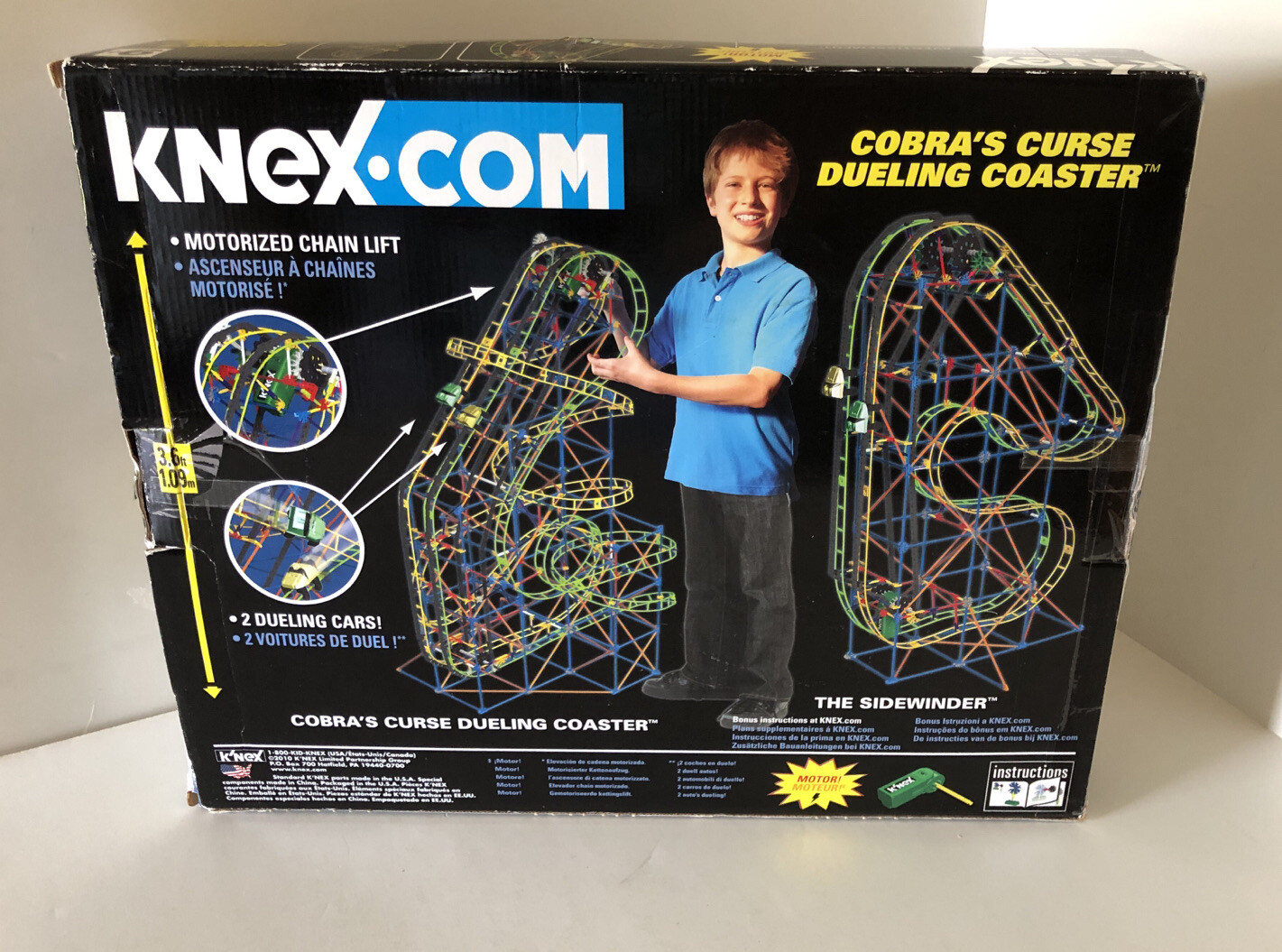 knex cobra curse roller coaster