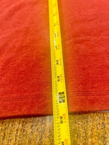 Eddie Bauer Wrangler Lg Color block Orange and Flannel Shirt - Picture 8 of 8